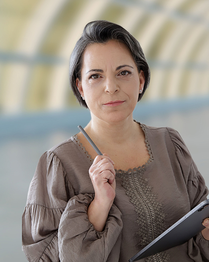 Foto Isabella Kleist, Inhaberin von Herzwerk Media